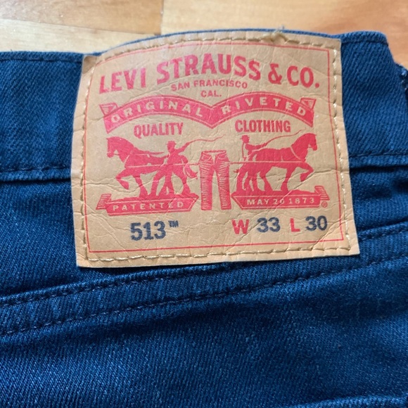 Men’s 513 Levi’s Jeans - Picture 3 of 3